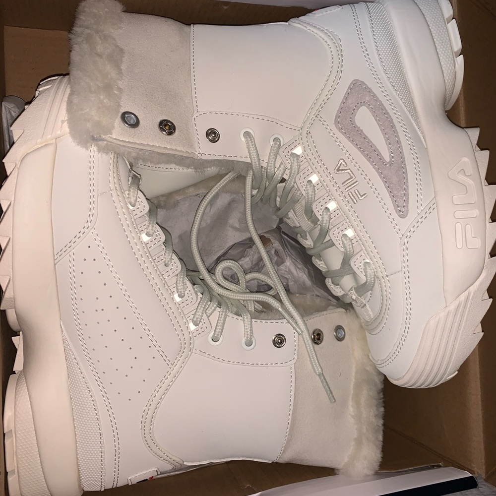 Fila Disruptor Shearling Boots